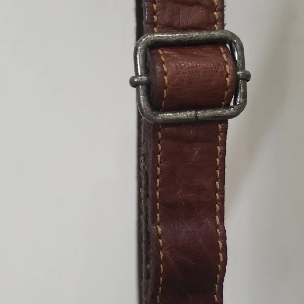 Jack Georges Bag Leather Voyager Olivia Crossbody